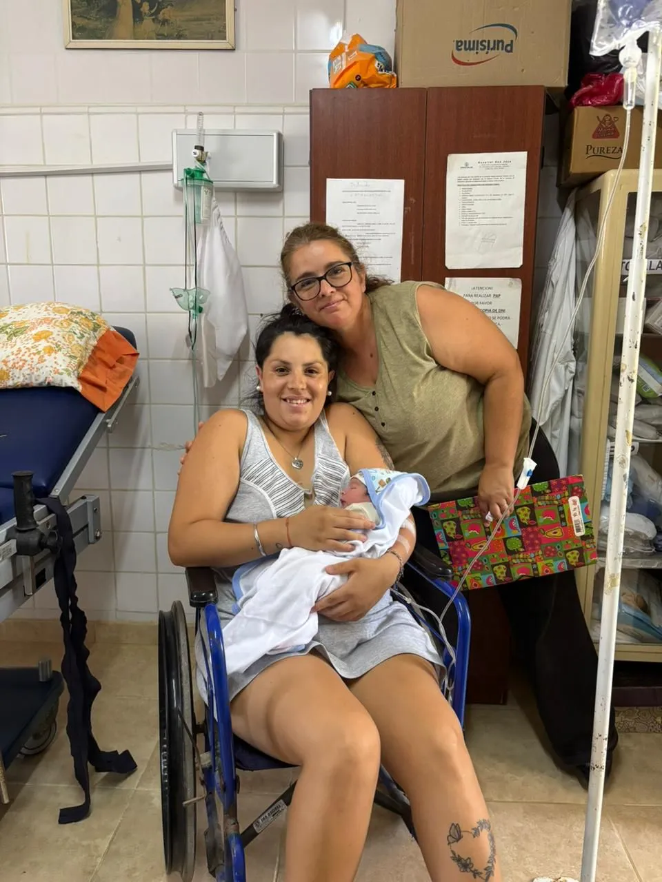 Nació el Primer bebé del año en el Hospital San José