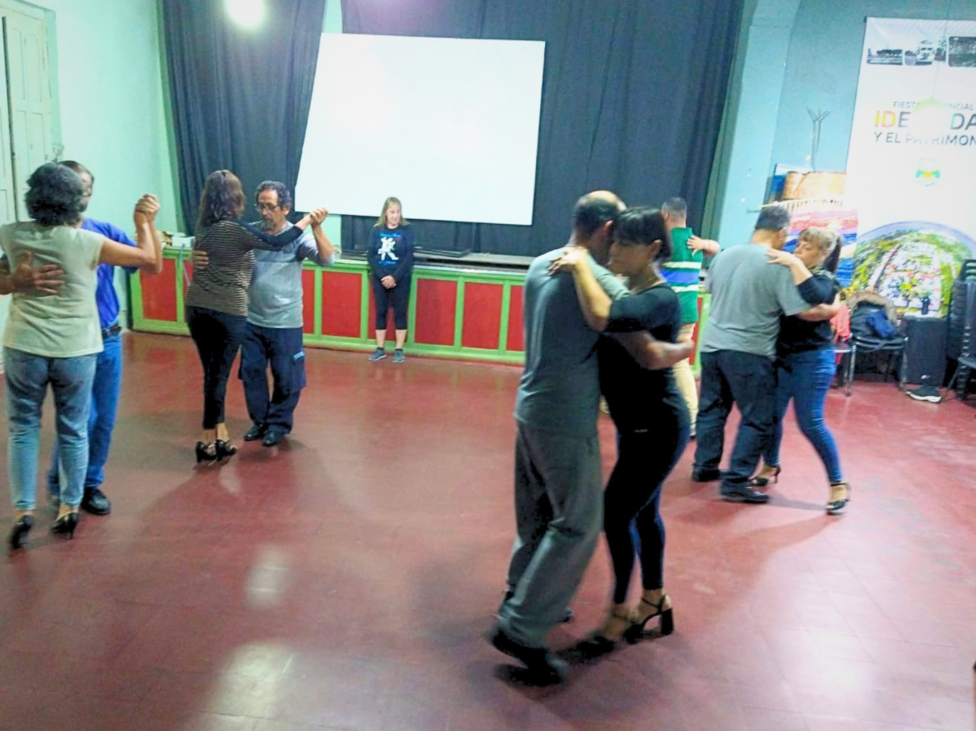 En Pueblo Liebig crece la participación en el Taller Municipal de Tango