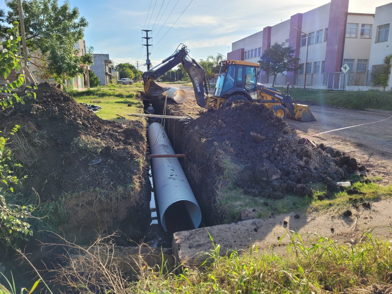 Finaliza obra pluvial en El Ombú y lanzan nueva etapa de Cuenca Salta con fondos propios municipales
