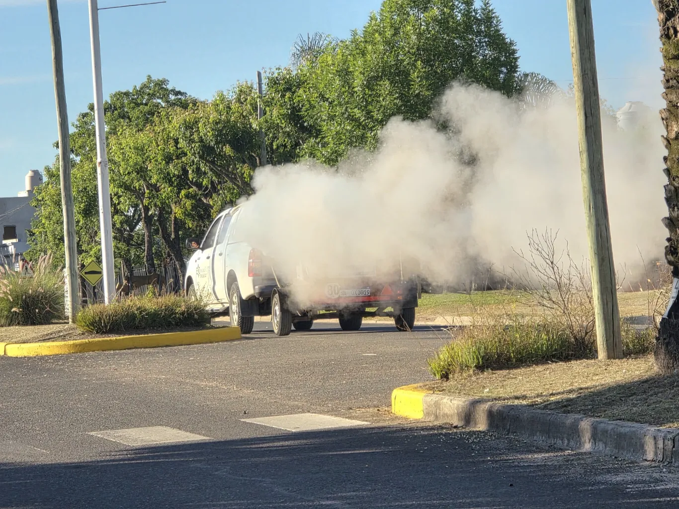 Pueblo Liebig: continúan los operativos de fumigación y prevención contra el dengue