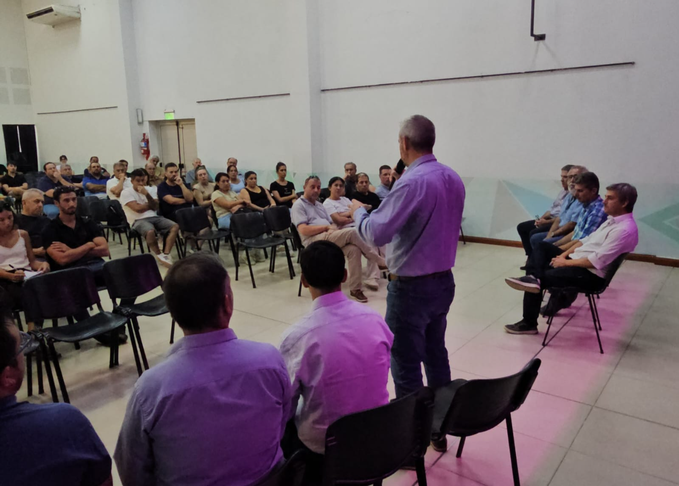 Junto a frentistas fue socializado el proyecto integral de la nueva 12 de Abril de Colón