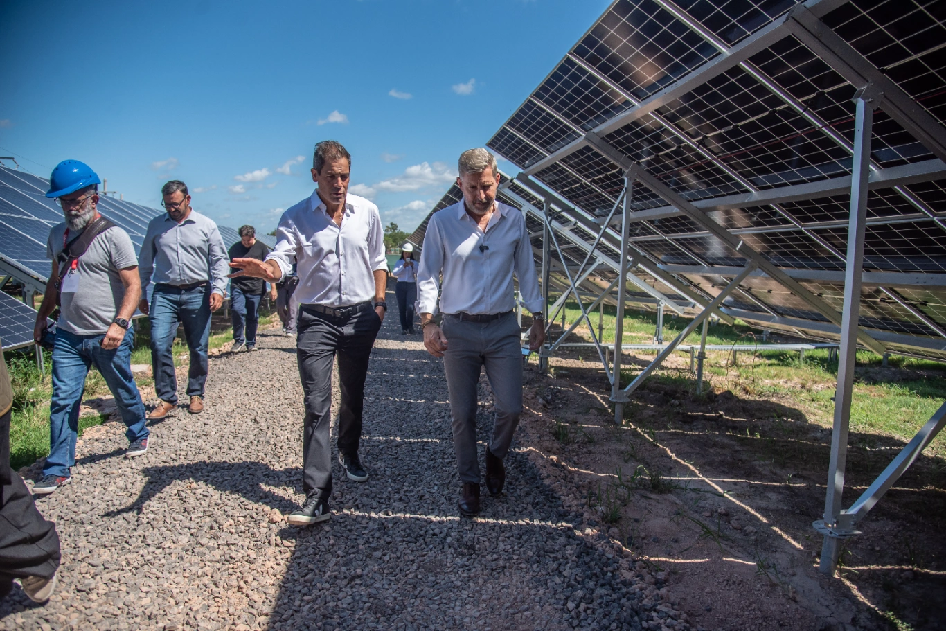 Frigerio inauguró el parque solar del frigorífico Fepasa en Concepción del Uruguay
