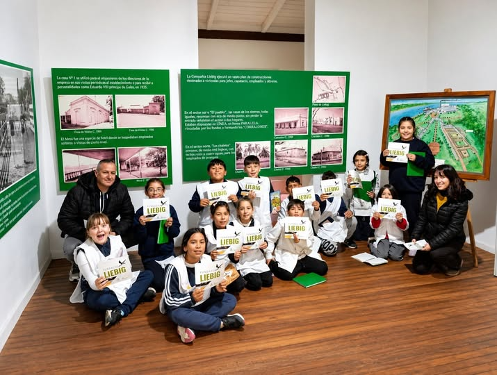 Estudiantes de la Escuela N°16 visitaron el Centro de Interpretación Audiovisual de Pueblo Liebig