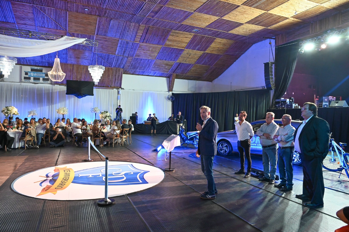 Frigerio participó del 125° aniversario del Club Social y Deportivo Federación