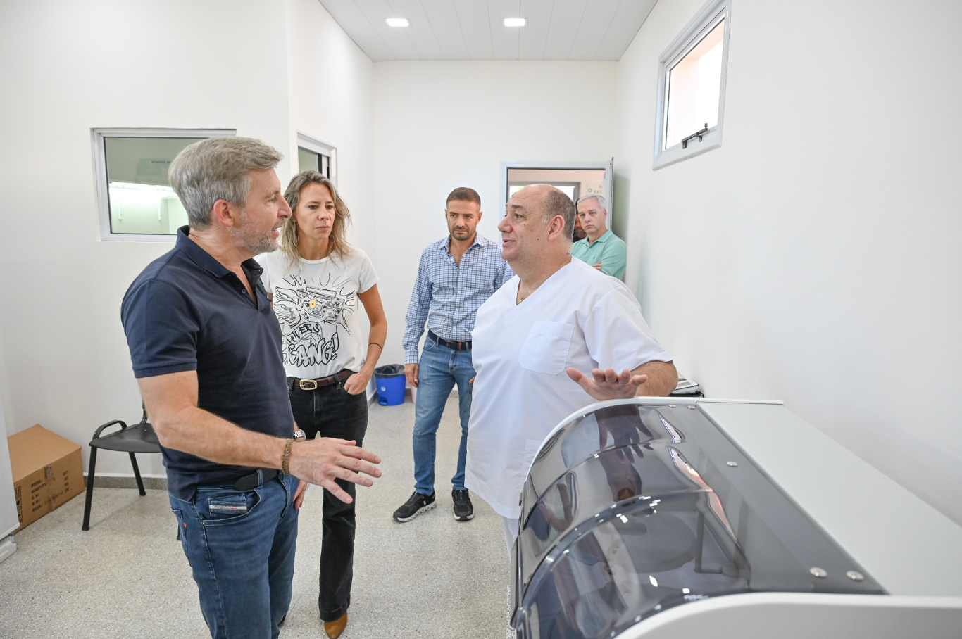 El gobernador inauguró la ampliación del Hospital San José