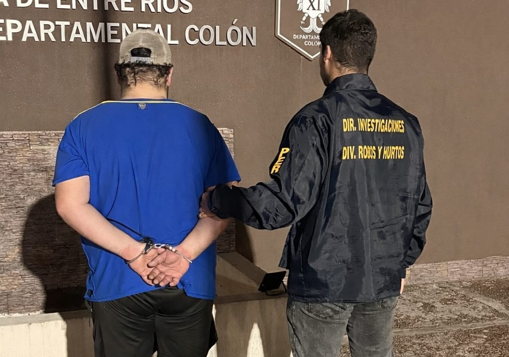 Esclarecen robos en Ruta 135 y detienen a un hombre con elementos sustraídos