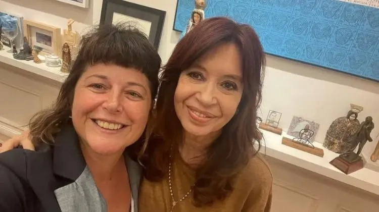 Carolina Gaillard lanzó su candidatura en Entre Ríos con apoyo de Cristina y Grabois