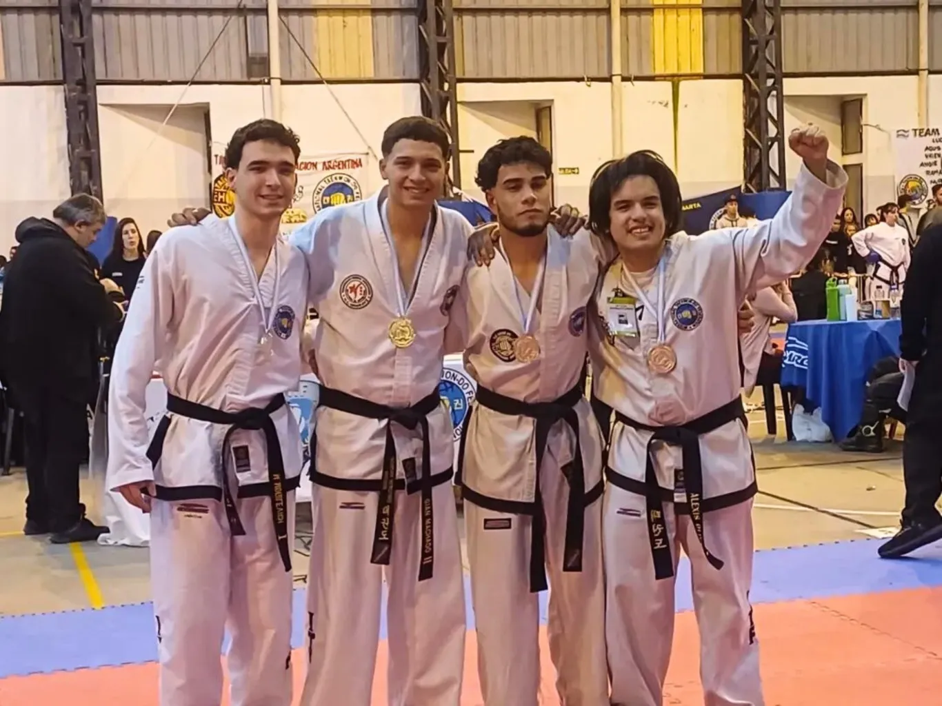 El Taekwondo de Pueblo Liebig se destaca en la Copa San Miguel del Monte