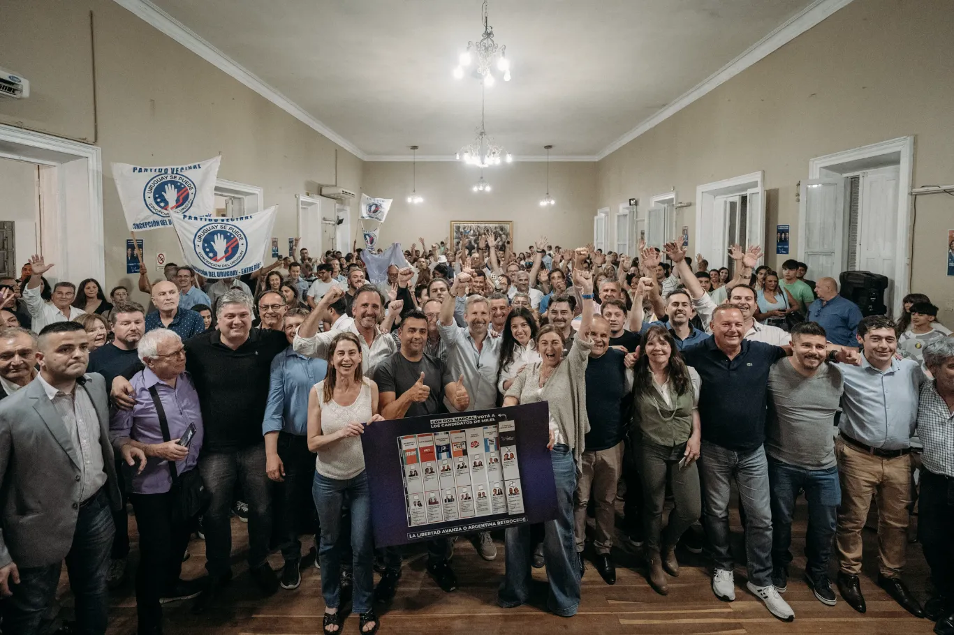 Frigerio habló de victoria en Concepción del Uruguay