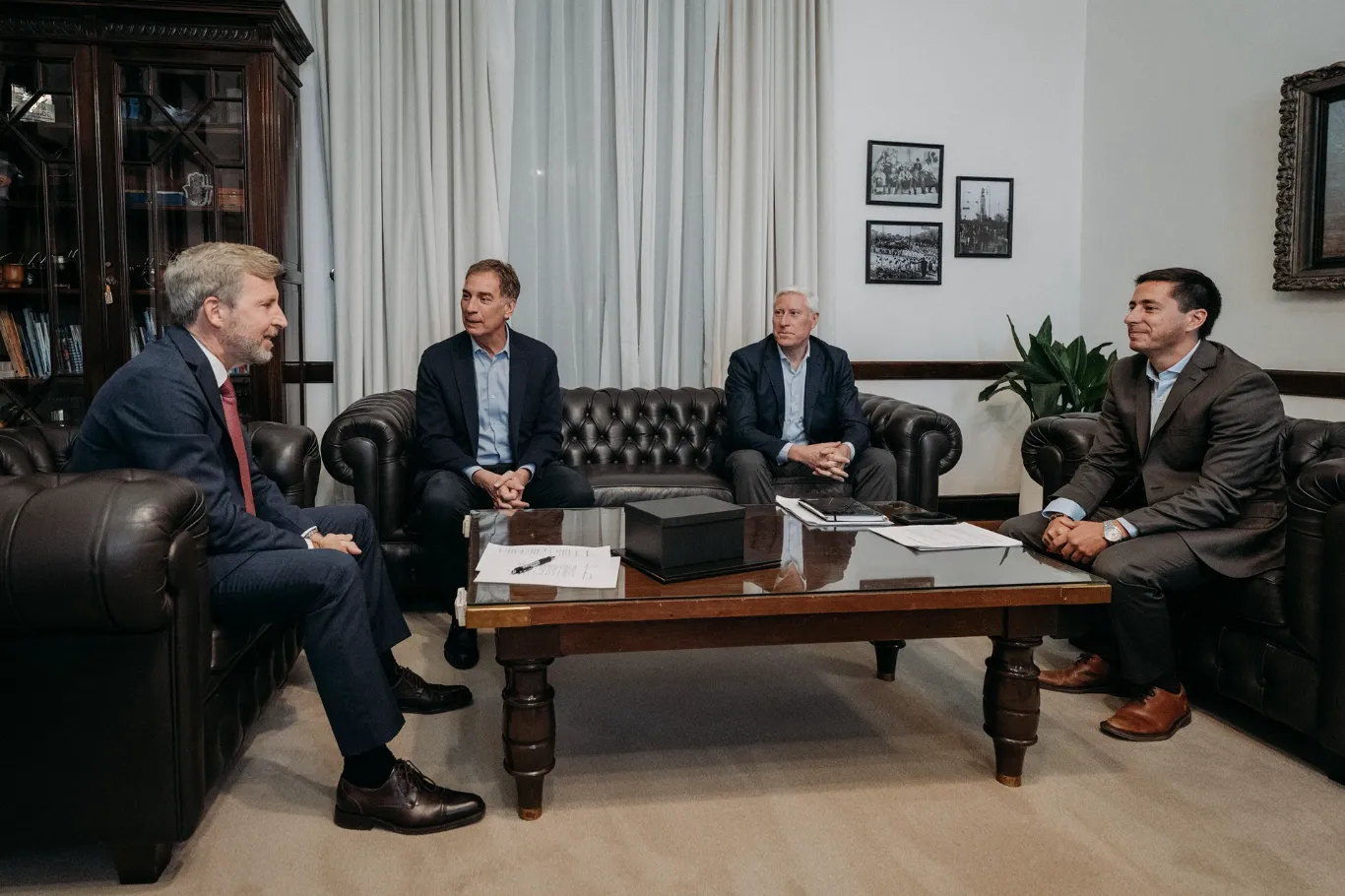 Frigerio recibió a Santilli y ratificó el acompañamiento de Entre Ríos a las reformas que impulsa Na
