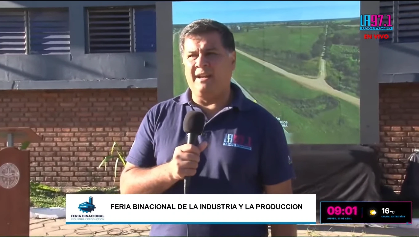 Gran despliegue técnico: la 97.1 y Perika Producciones llevaron la Feria de Colón a toda la región