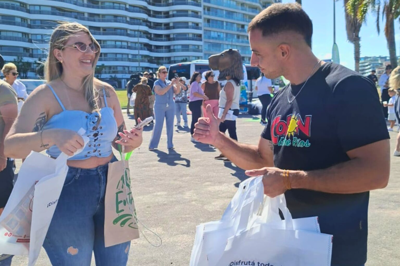 Colón promocionó su propuesta turística en Montevideo y en Expo Maciá de cara a Semana Santa