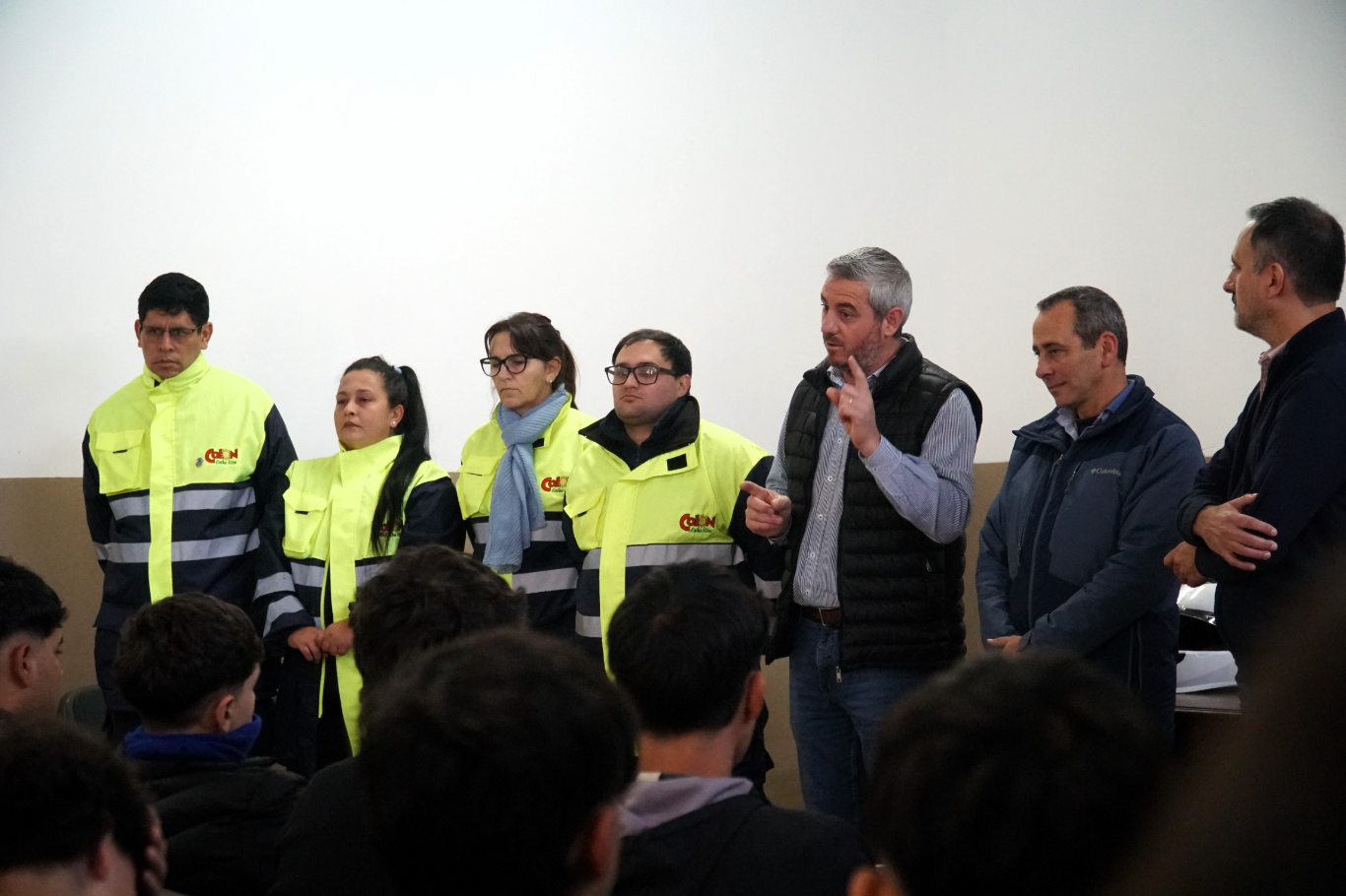 Colón dio inicio a la Semana de la Educación Vial con charlas de concientización en escuelas secunda