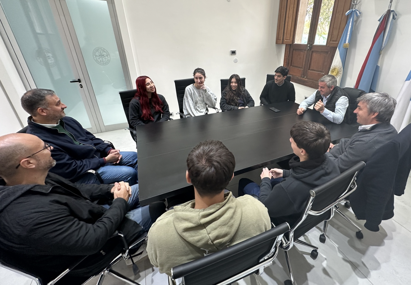 Estudiantes de la Escuela Técnica N° 2 inician pasantías remuneradas en la Municipalidad de Colón
