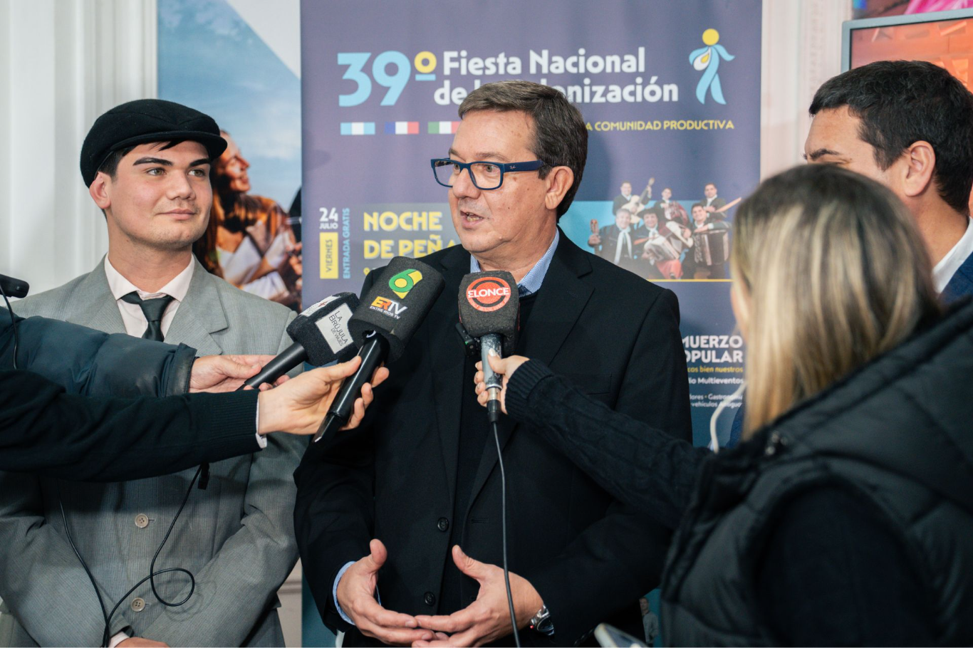 San José lanzó su campaña de invierno y presentó la 39ª Fiesta Nacional de la Colonización
