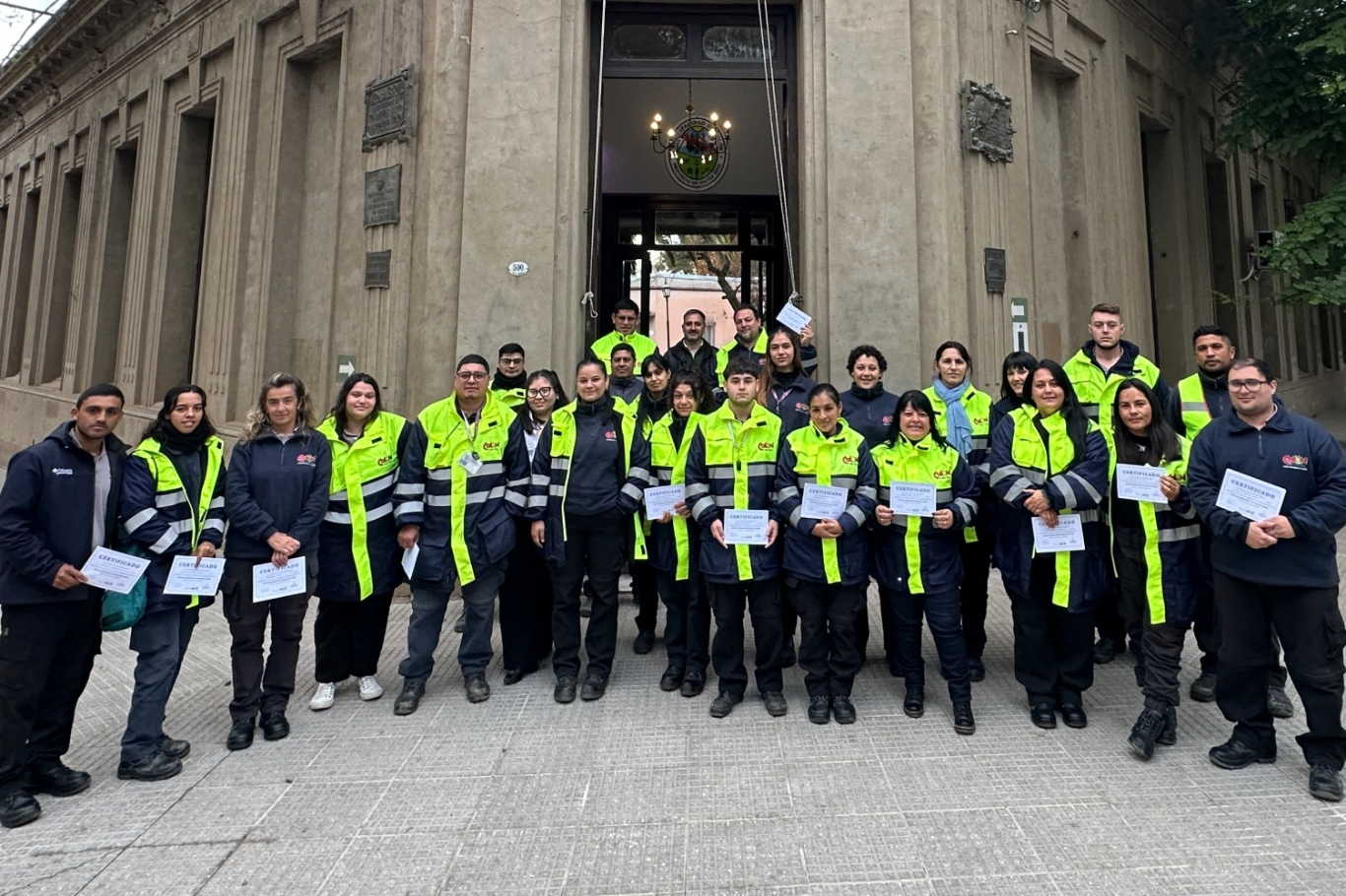 Colón distinguió a sus inspectores en el Día de la Educación Vial y fue sede de capacitación nacion