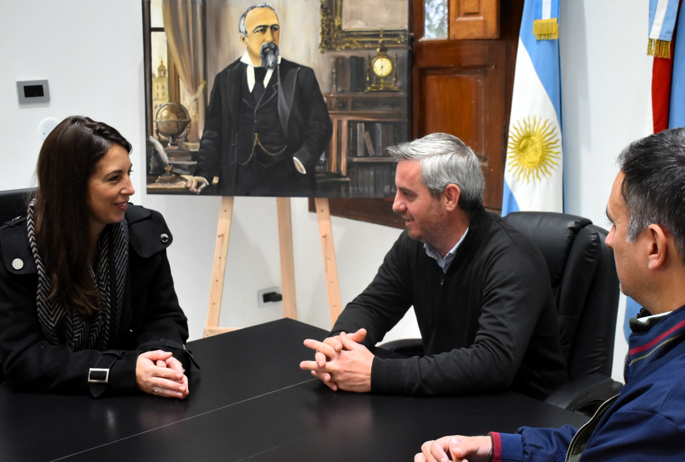 José Luis Walser recibió a Evangelina Bianciotto y destacó su obra dedicada a Alejo Peyret