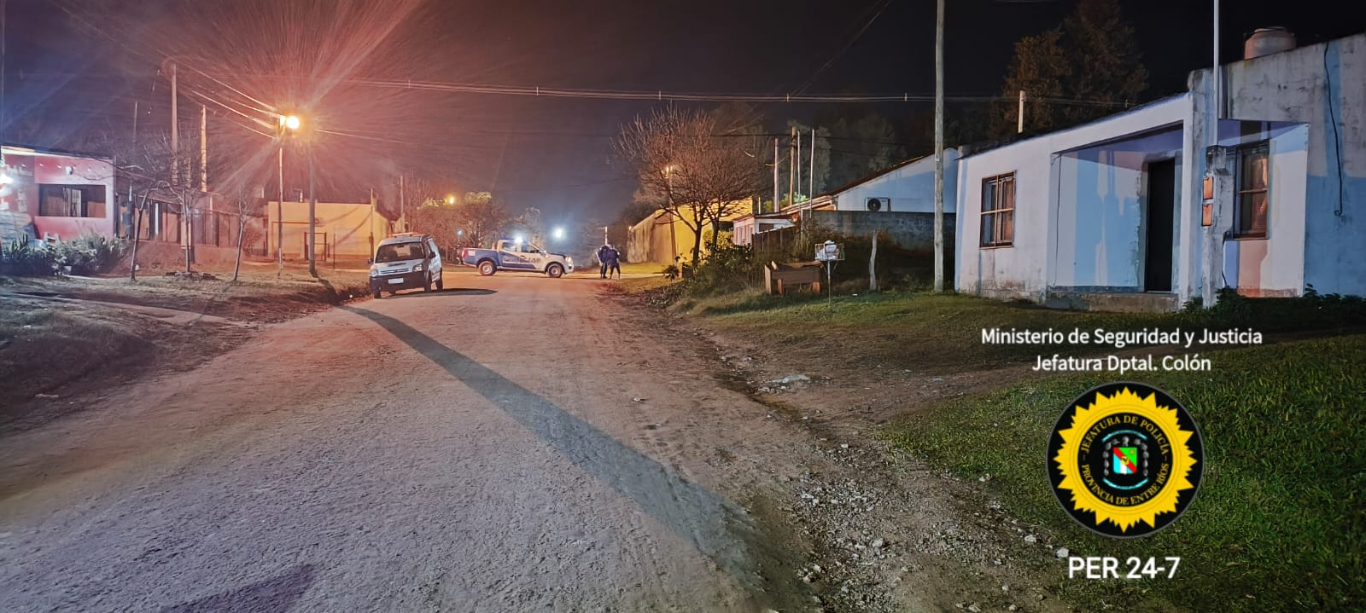 Crimen en Colón: un hombre murió tras ser apuñalado y detuvieron a su ex pareja de 21 años