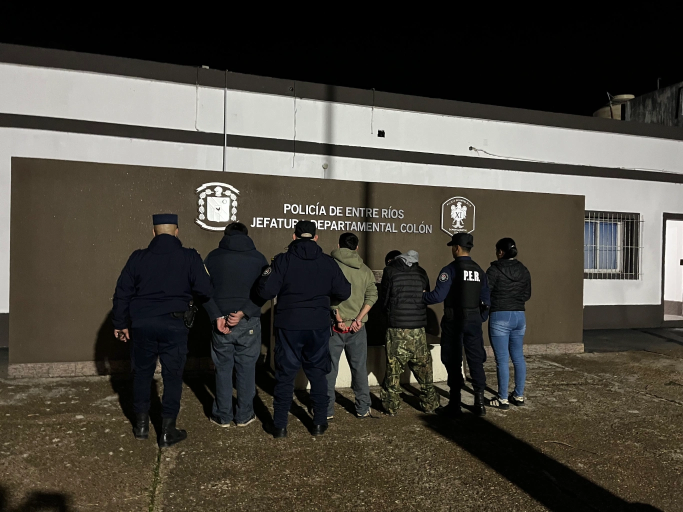 Detuvieron en Colón a tres jóvenes de Villaguay sospechados de participar en un hecho delictivo