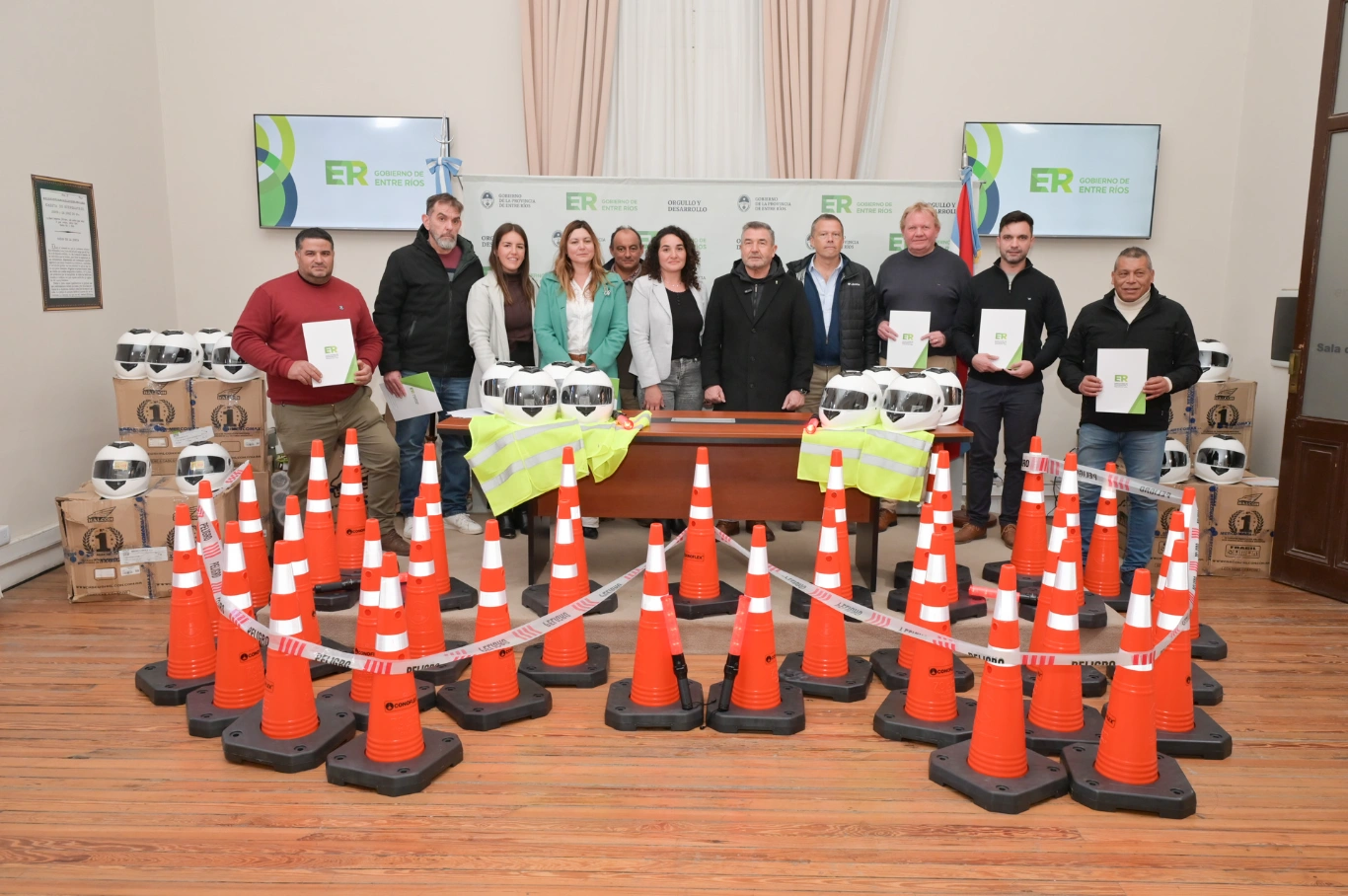 Destinan herramientas de prevención vial a municipios y comunas de Entre Ríos