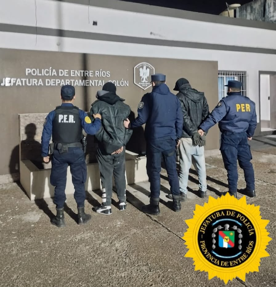 Frustran tentativa de robo en Colón: dos detenidos y secuestro de vehículos en operativo policial.