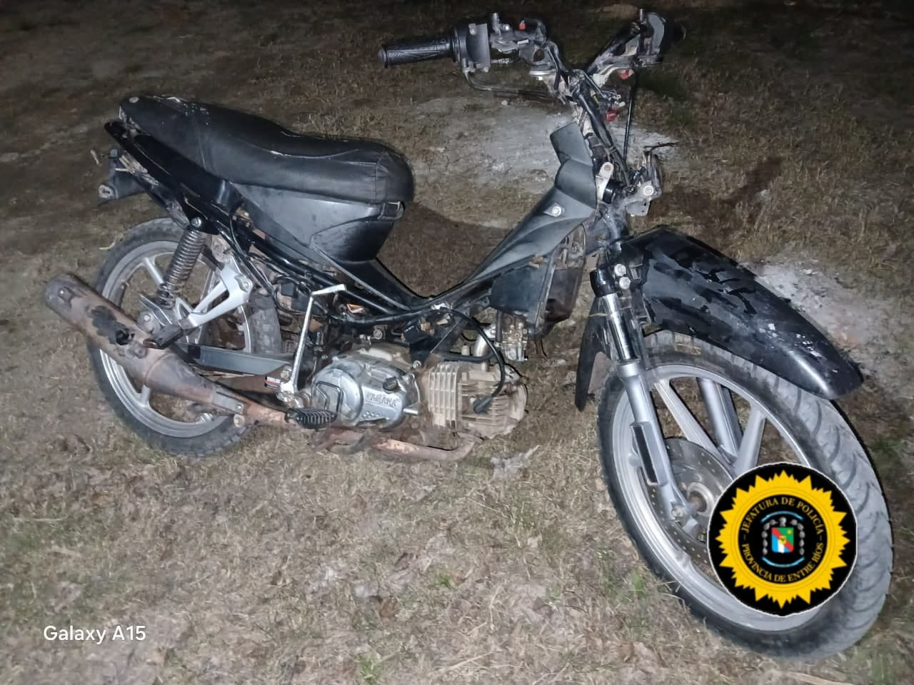 Secuestran una moto robada y con el motor adulterado en barrio El Brillante de nuestra ciudad