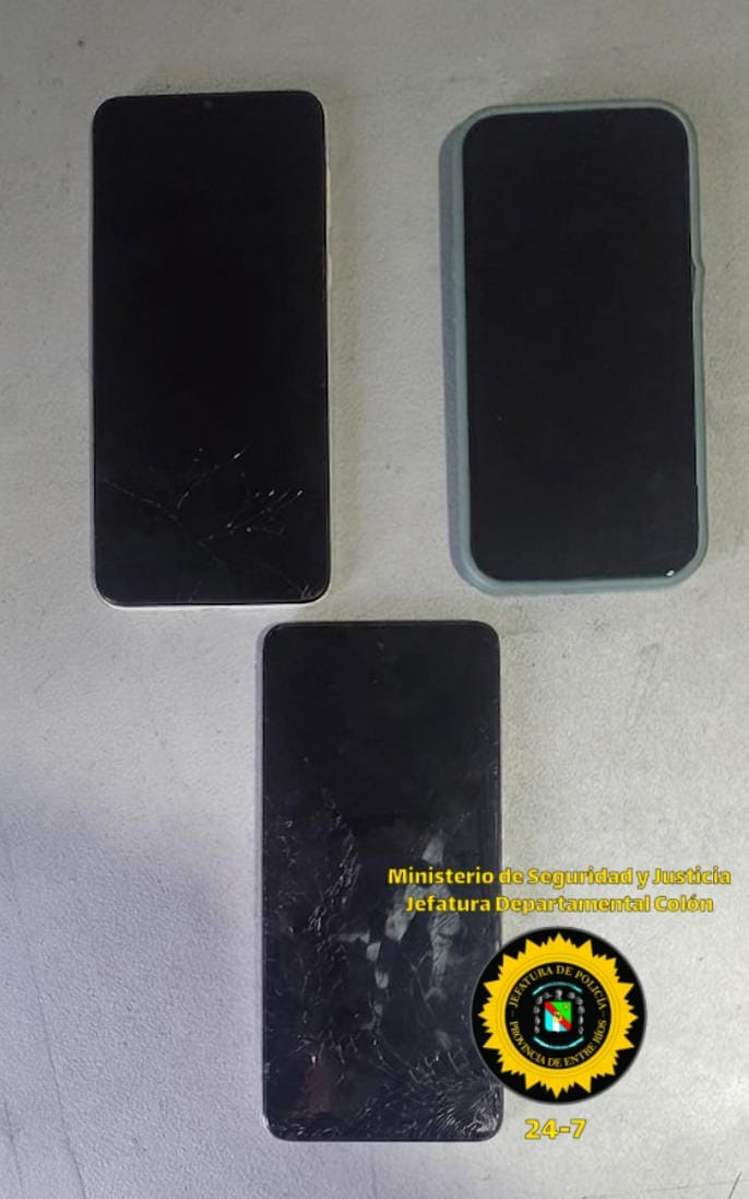 San José: allanaron una vivienda y secuestraron tres celulares tras el robo denunciado por un vecino