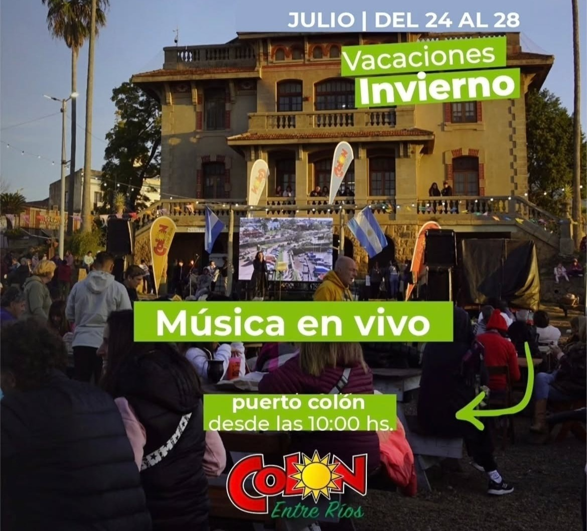 La Feria del Puerto con de música en vivo y atractivos para todas las edades en estas Vacaciones