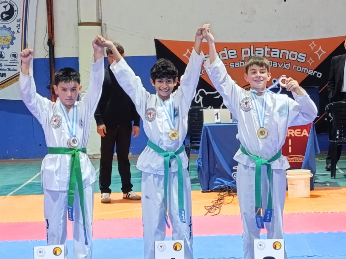 Alumnos de Taekwon-Do de Pueblo Liebig participaron del Torneo Ciudad de San José con gran desempeño
