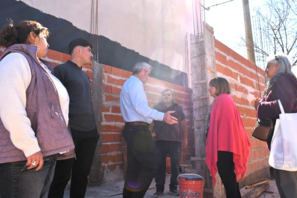 No Me Olvides avanza con la construcción de su sede propia con acompañamiento de la Municipalidad