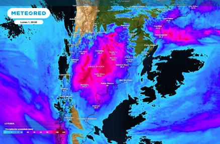 Una ciclogénesis hará que la Tormenta de Santa Rosa llegue puntual