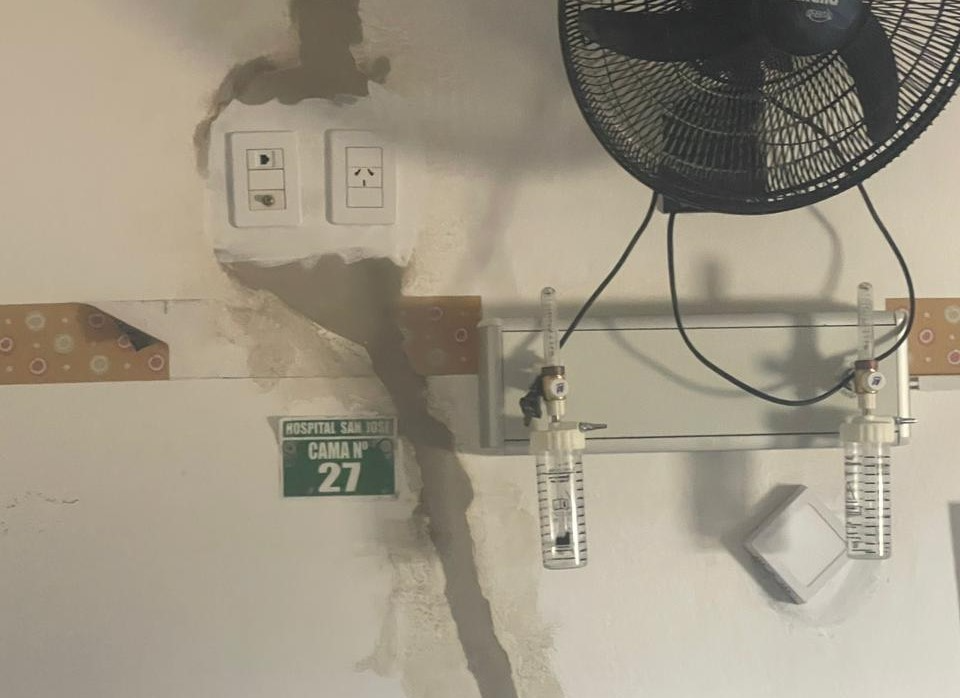 Mejoras en el sistema eléctrico del Hospital San José: refacciones clave en varios sectores