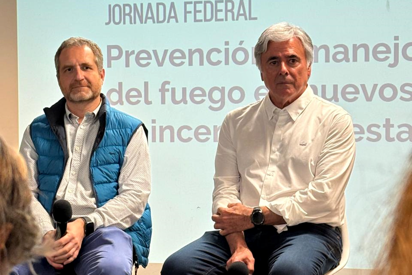 Jornada de capacitación sobre control de incendios con disertantes internacionales